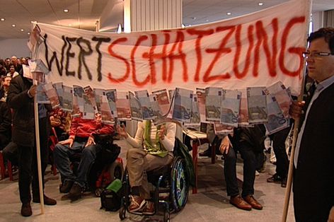 Protest der Salzburger Landesbediensteten