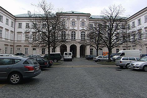 Innenhof des Schlosses Mirabell in der Stadt Salzburg
