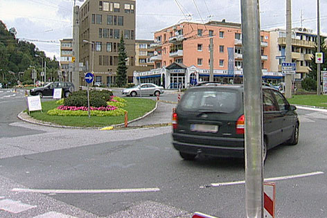 Die Eder-Kreuzung in Salzburg-Parsch
