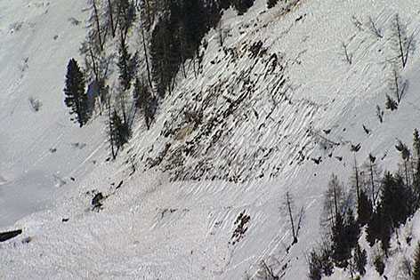 Lawine bei Neukirchen am Großvenediger, die sieben Schneeschuhgeher unter sich begrub