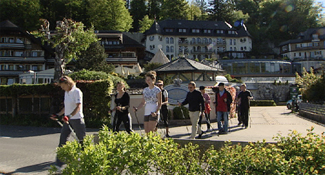 Wellness Nordic Walken Tourismus Kur Fuschl
