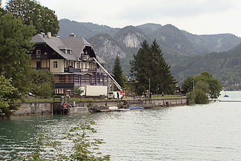 Der Ferienhof Lueg am Ufer des Wolfgangsees in St. Gilgen