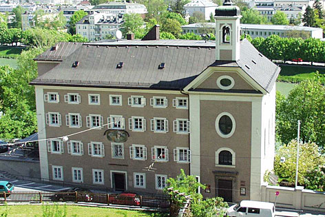 Die Landespflegeanstalt in Salzburg-Mülln, das ehemalige "Leprosenhaus"