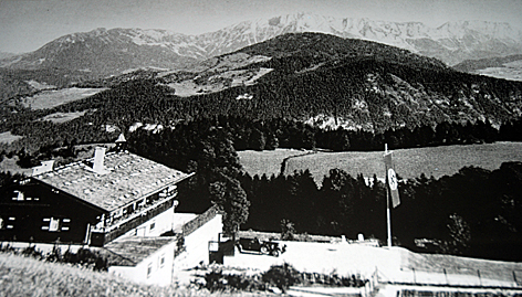 Obersalzberg Altes Foto Hitler Berghof