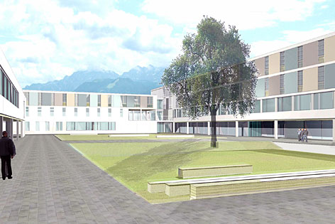 Visualisierungen der neuen Justizanstalt in Puch-Urstein
