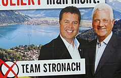 Falsches Foto auf Wahlkampfplakat von Frank Stronach Team Stronach für Landtagswahl 2013