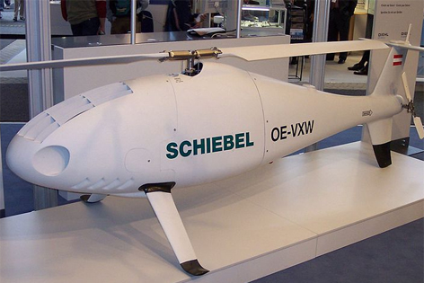 Schiebel-Drohne des Typs Camcopter S-100