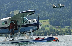 Scalaria Flugboot und Wasserflugzeug Festival auf dem Wolfgangsee bei St. Wolfgang Flugzeug Flieger