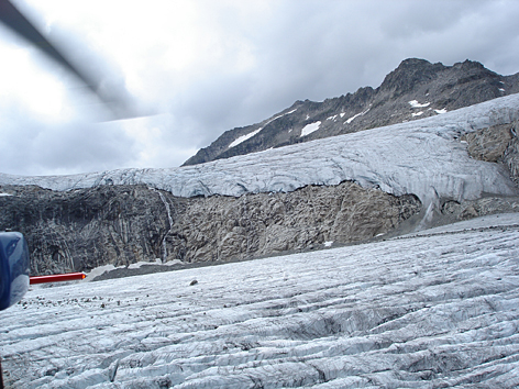 Großvenedigergruppe Gletscher Eis Klimawandel Hohe Tauern Klimawandel Perfmafrost Gletschereis Glaziologie Meteorologie Hochgebirge Gebirge Großer Geiger Alpen Ostalpen