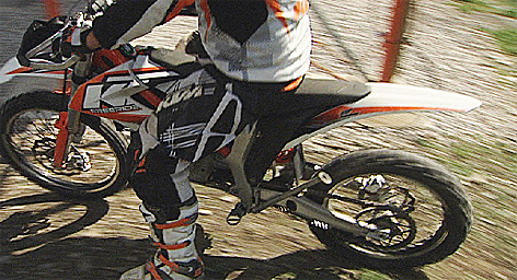 Solarstrom Schmittenhöhe Motocross E-Bike KTM