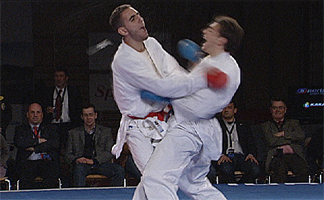 Zähne Karate Stefan Pokorny