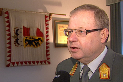 Salzburgs Militärkommandant Heinz Hufler