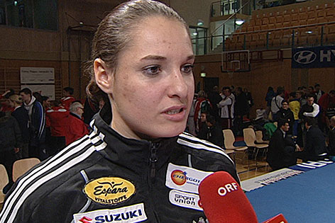 Die Salzburger Karatekämpferin Alisa Buchinger