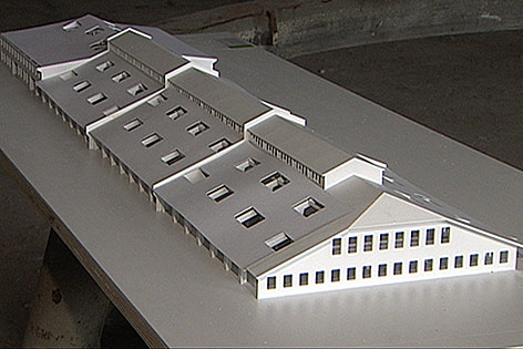 Modell Panzerhalle