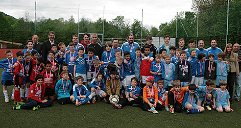 Kinder- und Jugendturnier von Halleiner Clubs gegen Maccabi München im Frühling 2014