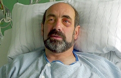 Johann Westhauser in seiner Videobotschaft vom Krankenbett