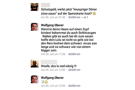 Rassistischer Kommentar eines SPÖ-Gemeindevertreters in Oberndorf
