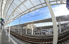 Neuer Salzburger Hauptbahnhof vor Eröffnung