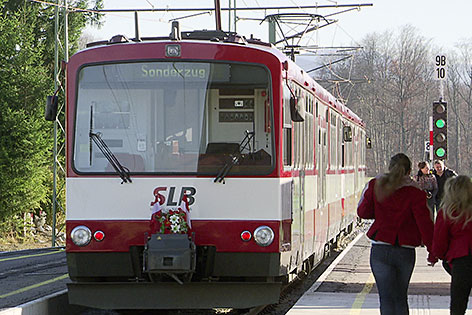 Garnitur der Salzburger Lokalbahn