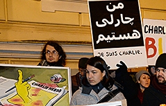 Mahnwache nach Terror in Paris