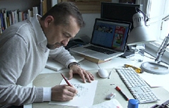 Thomas wizany karikaturist