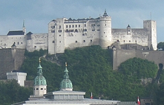 Festung Hohensalzburg Salzburg Altstadt Mirabellgarten Mirabell Schloss Mirabell