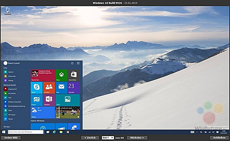 Salzburger Franz Pritz liefert Titelbild für Windows 10