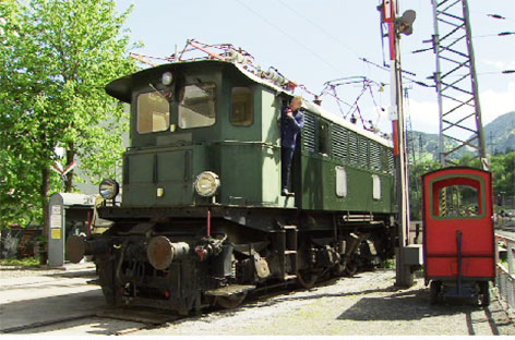 Tauernbahnmuseum Schwarzach Baureihe 1245 Tauernbahn Eisenbahnmuseum