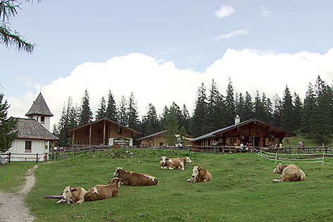 Kühroint Alm im Nationalpark Berchtesgaden