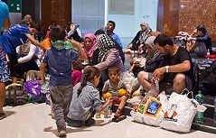 Flüchtlinge Hauptbahnhof