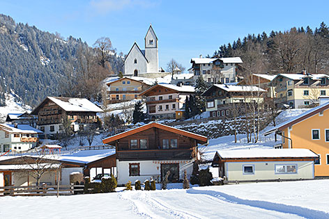 Ansicht Winter Gemeinde Eschenau