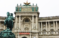 Hofburg in Wien Bundespräsident