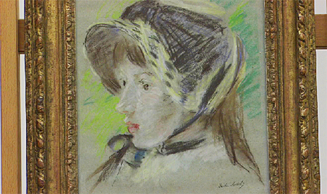 Bild von Berthe Morisot  Restitution Provenienz Provenienzforschung Susanne Rolinek Salzburg Museum