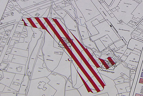 Flächenwidmungsplan der Stadt Salzburg für die Mönchsberggarage