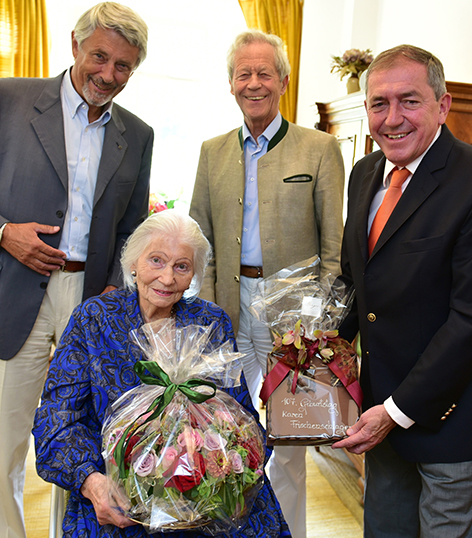 Karen Frischenschlager nun 107 als älteste Salzburgerin