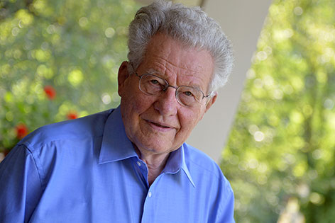 Gerhard Wimberger kurz vor seinem 90. Geburtstag 2013
