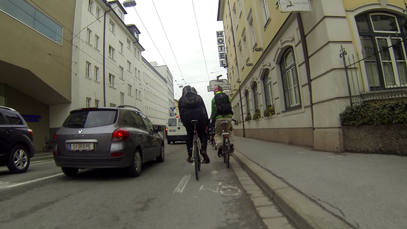 Fahrradwege in Salzburg