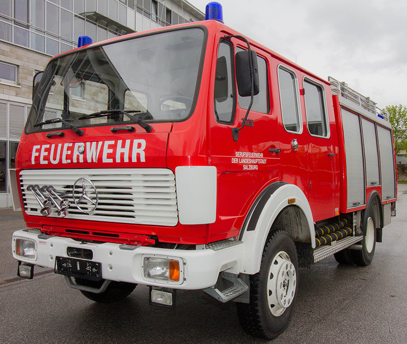 Stadt Salzburg spendet Feuerwehr-Lkw für Bosnien