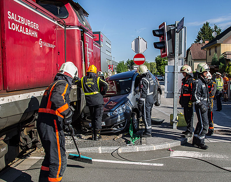 Unfall am Stiegl-Gleis