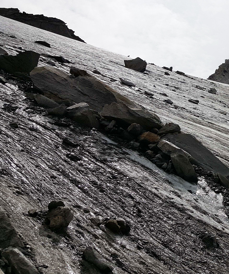 Bergretter Bergrettung Krimml Gletscher Eis