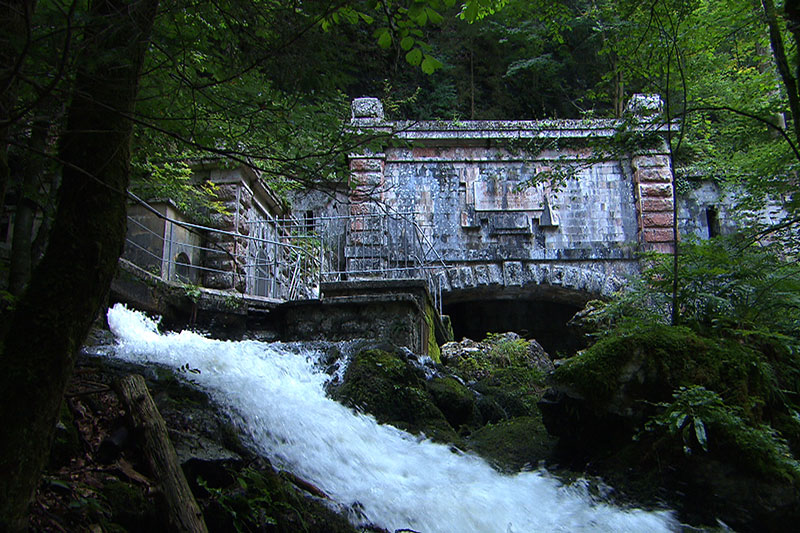 Wasserschloss am Untersberg in Fürstenbrunn - Quelle für das Trinkwasser der Stadt Salzburg
