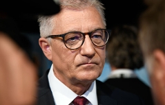 Walter Steidl (SPÖ) am Wahlabend