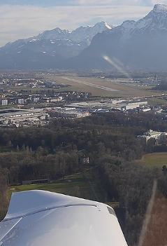 Fluglärm Salzburg Airport Flughafen Freilassing Lärm