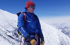Rupert Hauer auf dem Mount Everest