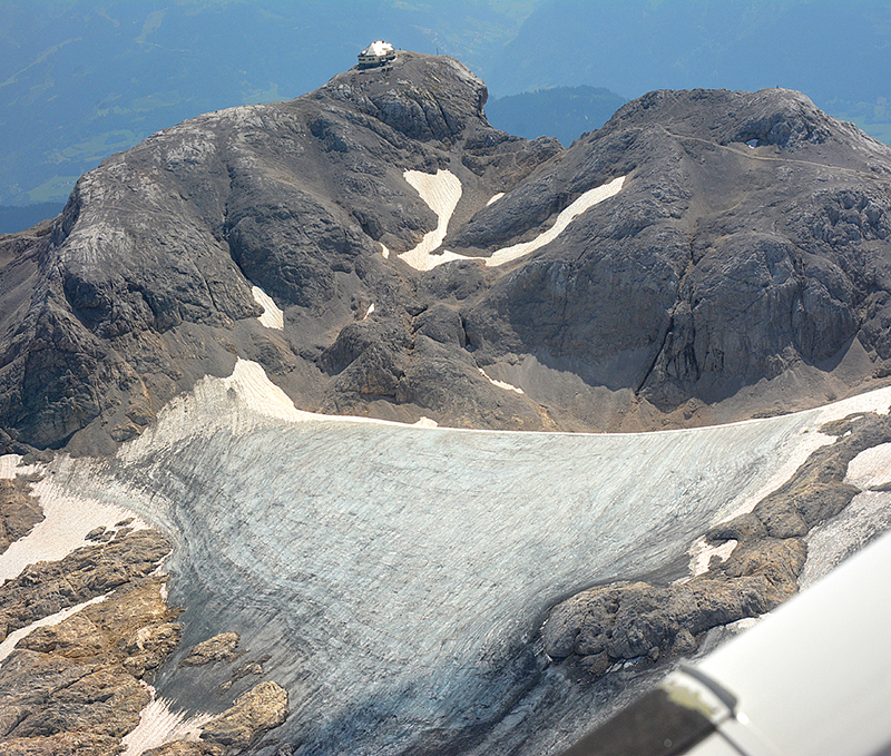 Hochkönig Übergossene Alm Matrashaus Klimawandel Gletscher Gletschereis