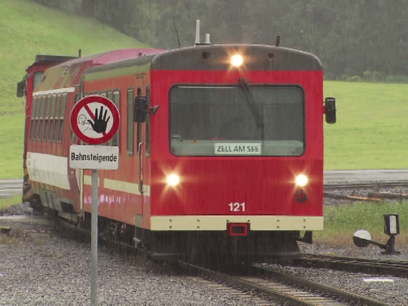 Pinzgaubahn Endstation