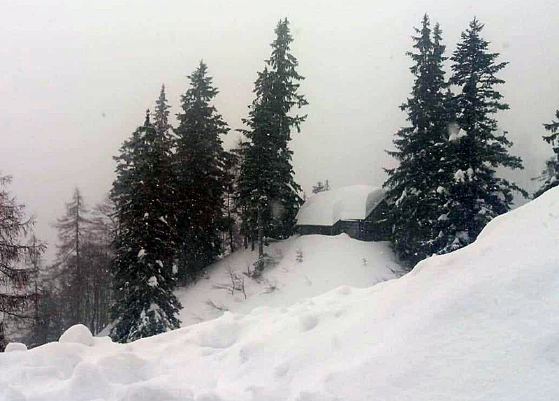 Schnee Abtenau Quehenberghütte Neuschnee Winter