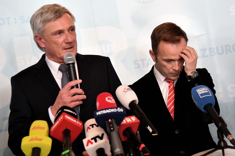 Harald Preuner (ÖVP) und Bernhard Auinger (SPÖ) bei Pressegespräch