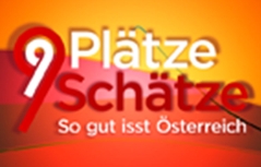 Logo 9 Plätze 9 Schätze "So gut isst Österreich"