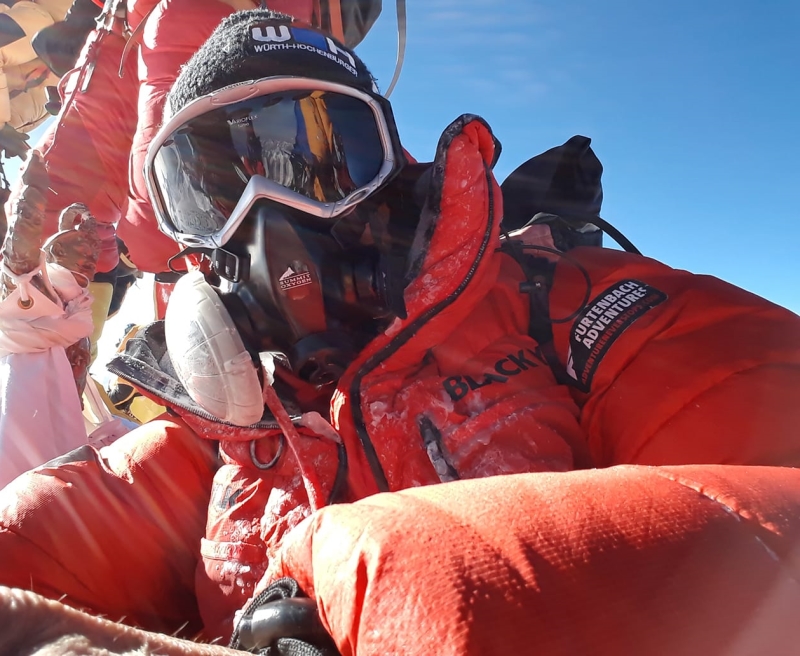 Rupert Hauer schon wieder auf dem Mount Everest